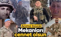 Türkiye’nin 6 iline şehit ateşi düştü