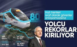 Karaman-Konya-Ankara ve İstanbul YHT hattında rekor! 2 yılda 2 milyon 423 bin 868 yolcu…