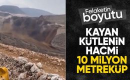 İçişleri Bakanı Ali Yerlikaya: Kayan kütlenin hacmi 10 milyon metreküp
