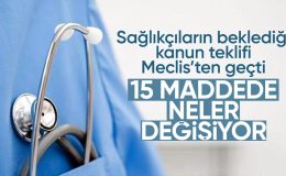 Sağlık alanında düzenlemeler içeren teklif TBMM’de kabul edildi