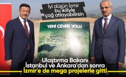 Abdulkadir Uraloğlu ve Hamza Dağ İzmir’de mega projeleri konuştular