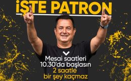 Acun Ilıcalı’dan yine ‘mesai saati’ çıkışı: 10.30’da başlamalı
