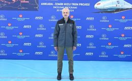 Abdulkadir Uraloğlu Ankara-İzmir Hızlı Tren projesini yerinde inceledi