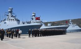 TCG Kınalıada’ya 4,5 aylık görev… Japonya seferine çıktı!