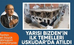 ‘Yarısı Bizden’ kampanyasında ilk temeller Üsküdar’da atıldı