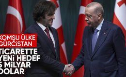 Cumhurbaşkanı Erdoğan: Gürcistan ile ticaret hedefimiz 5 milyar dolar