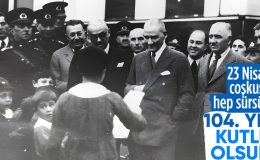 Milli iradenin simgesi TBMM 104 yaşına girdi
