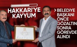DEM’li Hakkari Belediye Başkanı Akış, gözaltına alındı