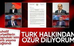 Suriye Geçici Hükümeti Başbakanı: Türk halkından özür diliyorum