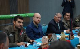 Necmeddin Bilal Erdoğan, Spaceport America Cup’24 şampiyonu Vefa Havacılık Takımı’yla bir araya geldi
