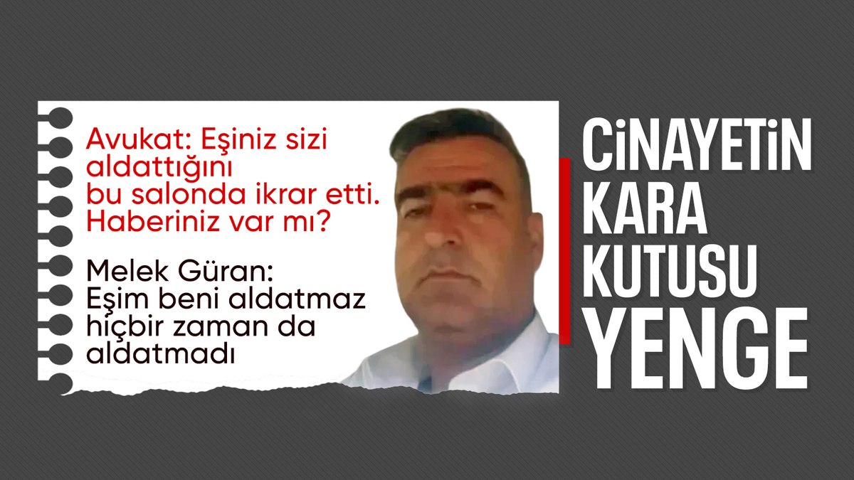 Salim Güran “Eskortlarla görüşmüştüm” dedi, eşi mahkemede kabul etmedi